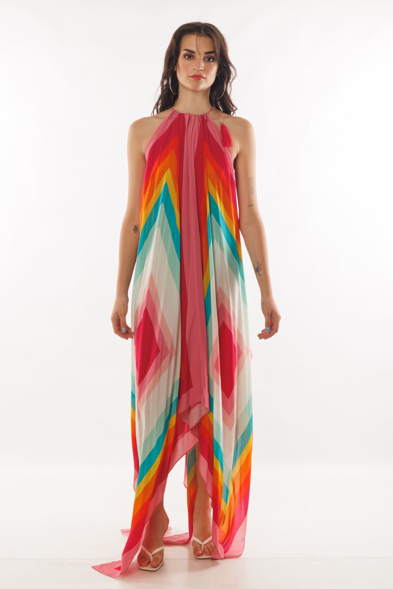 Multicolor Squared Dress - CHANGE!