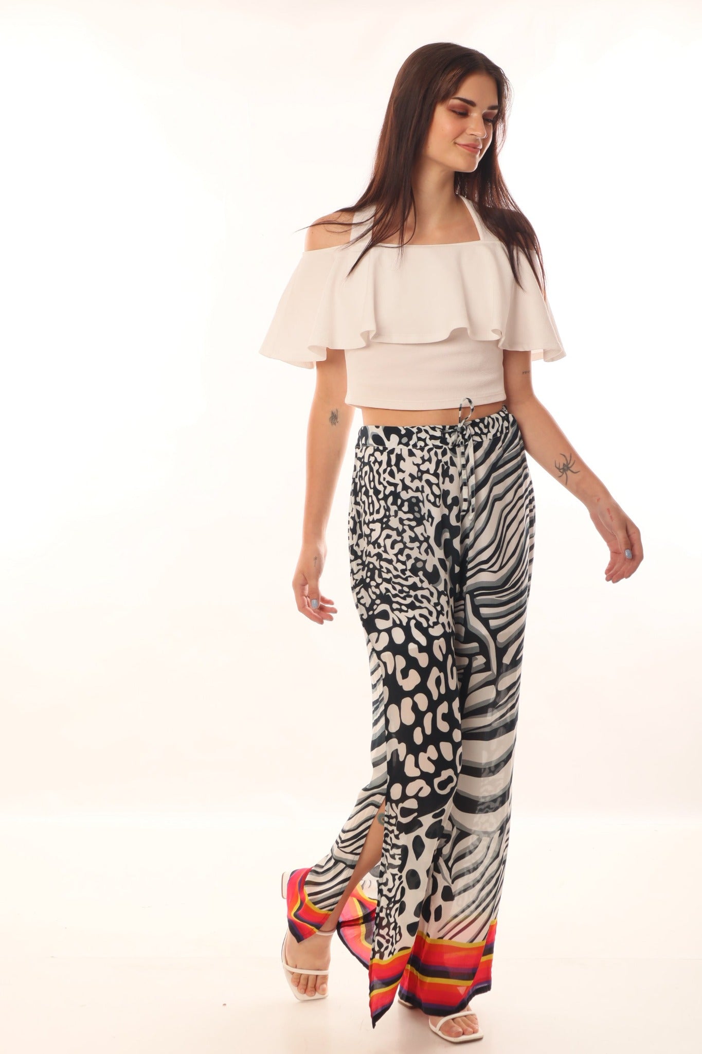 Animal Print Palazzo - CHANGE!