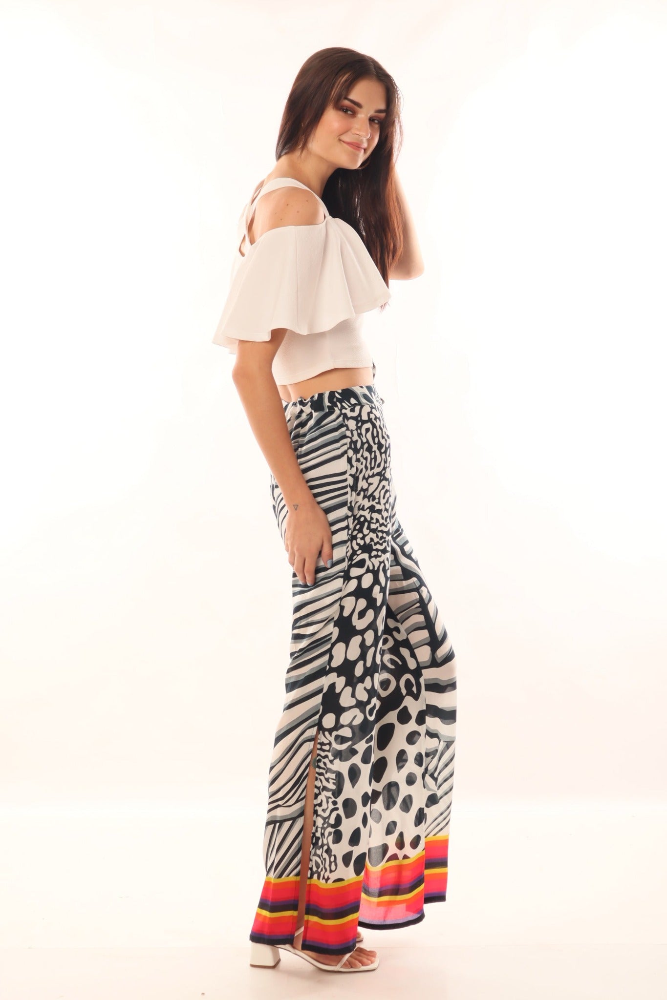 Animal Print Palazzo - CHANGE!